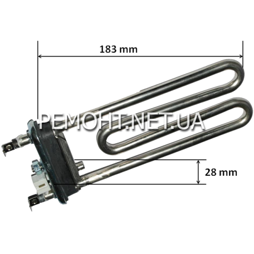 Тэн пральної машини H 28 L 183