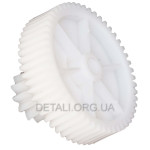 Шестерня м'ясорубки Moulinex HV6 / HV8 D65мм/24мм z1 52 прямо z2 12 прямо h 42мм h2 17мм Dвн 8мм