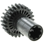 шестерня м'ясорубки Braun 67051414 D62мм/30мм z1 24 прямо z2 8 прямо h 80мм h2 20мм Dвн 8мм