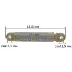 Амортизатор СМА Zanussi 1322553007 80N мц185*11,5мм*11,5мм
