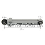 Амортизатор СМА Samsung DC66-00343F ANSA 60N мц160*10мм*10мм