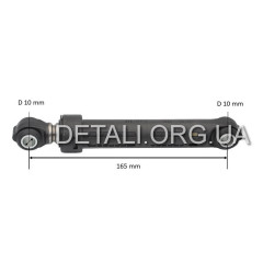 Амортизатор СМА Samsung DC66-00343G SUSPA 100N мц165*10мм*10мм 2