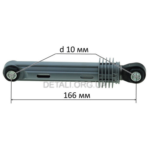 Амортизатор СМА Samsung DC66-00343J AKS 80N 166*10мм*10мм