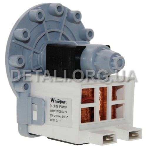 Насос зливний СМА Whicepart WM13W055V2X, (M231, M332, M224, M47, M19)