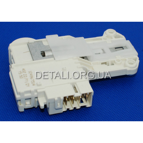 Замок для стиральной машины Zanussi 1249675131, (4 контакта)