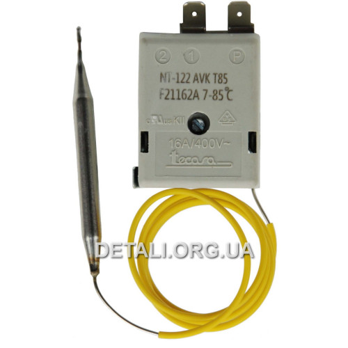 Термостат бойлера Tecasa NT-122 AVK (7-85°C) 16A