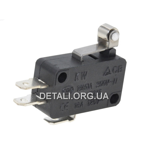 Мікроперемикач KW1-103-3-6 (16A, 250В) Daier
