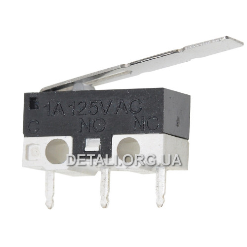 Мікроперемикач KW10-Z2P (1A, 125В) Daier