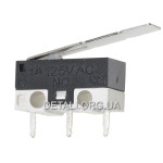 Мікроперемикач KW10-Z2P (1A, 125В) Daier