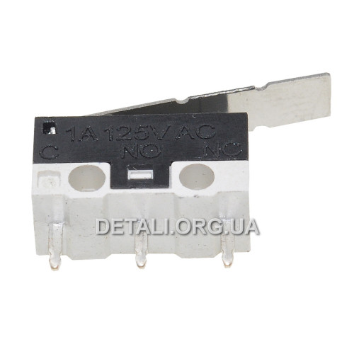 Мікроперемикач KW10-Z2P (1A, 125В) Daier