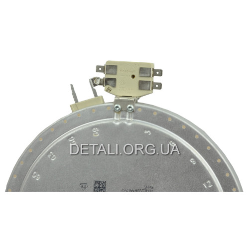 Електроконфорка Heatwell 191130 d230/204 мм 230V 2300W (4 контакти)