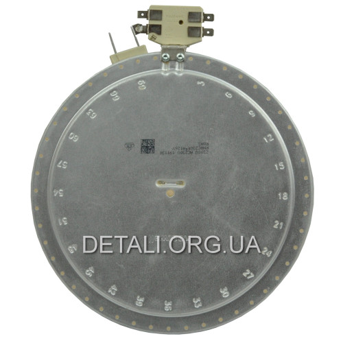 Електроконфорка Heatwell 191130 d230/204 мм 230V 2300W (4 контакти)