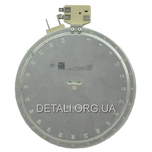 Електроконфорка Heatwell 191204 d200/178 мм 230V 1800W (2 контакти)