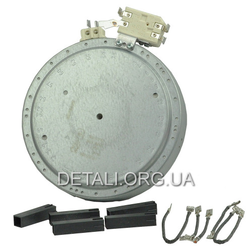 Електроконфорка (склокераміка) Whirlpool 481231018887 d165/140 мм 230V 1200W (4 контакти).