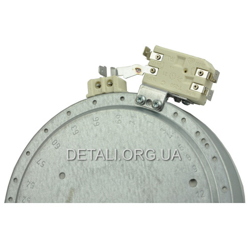 Электроконфорка (стеклокерамика) Whirlpool 481231018887 d165/140 мм 230V 1200W (4 контакта)