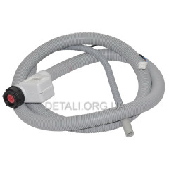 Шланг подачі води з aquastop для посудомийної машини Ariston C0025655 / Indesit C00372679 1460 мм