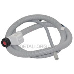 Шланг подачи воды с aquastop для посудомоечной машины Ariston C0025655 / Indesit C00372679 1460 мм