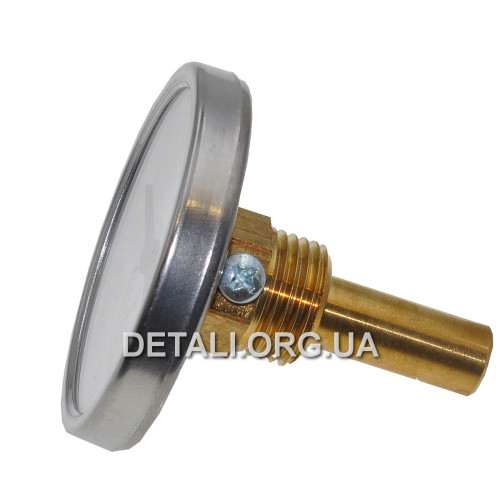Термометр котла Pakkens (D63 мм / 0-120 ° C / зі штуцером L48 мм)