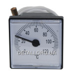 Термометр котла SD Plus (48х48 мм / 0-120°C з капіляром)