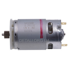 Двигатель 12V (D38/L77/14-зубцов) шуруповерта DeWalt DCD710 оригинал N075847