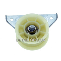Ролик натяжения ремня сушильной машины Indesit, Ariston C00504520 (с кронштейном)