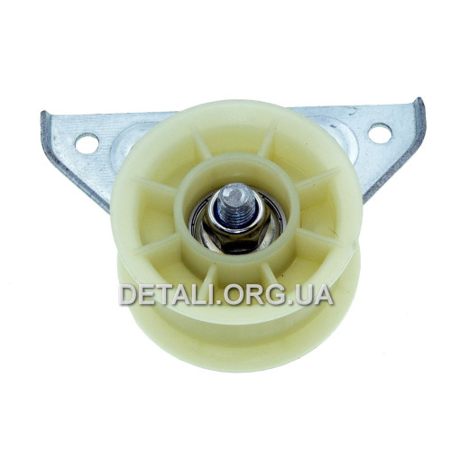 Ролик натягу ременя сушильної машини Indesit, Ariston C00504520 (з кронштейном).
