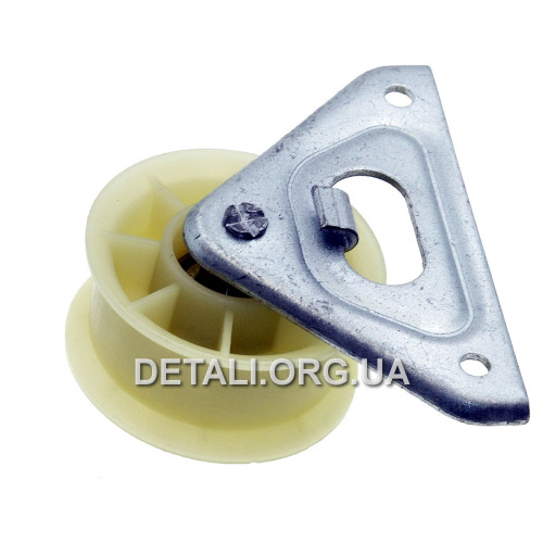 Ролик натягу ременя сушильної машини Indesit, Ariston C00504520 (з кронштейном).