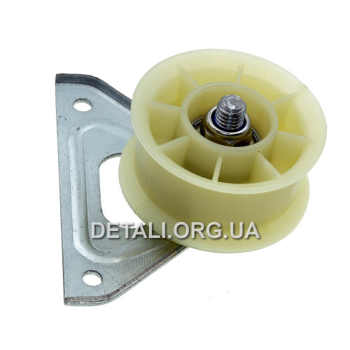 Ролик натягу ременя сушильної машини Indesit, Ariston C00504520 (з кронштейном).