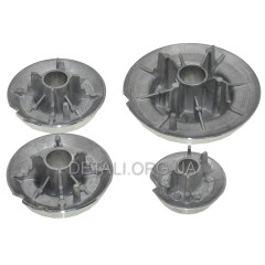 Комплект пальників газової плити Ariston/Indesit C00053054 (4 шт) 2