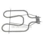 Тен духовки 315*370 мм Turna GP1127, 1100 Вт, Gorenje 616021