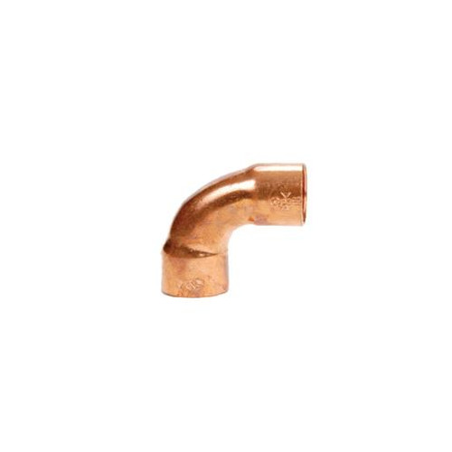 Колено 90° длинное (2 МУФТЫ) d89 мм