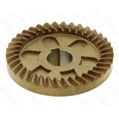 Ведомая шестерня болгарки Stanley FMEG220 оригинал N505684 (d12*49 шпонка)