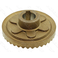 Ведомая шестерня болгарки Stanley FMEG220 оригинал N505684 (d12*49 шпонка) 2