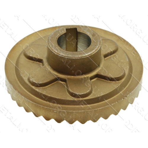 Ведомая шестерня болгарки Stanley FMEG220 оригинал N505684 (d12*49 шпонка)