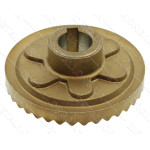Ведомая шестерня болгарки Stanley FMEG220 оригинал N505684 (d12*49 шпонка)