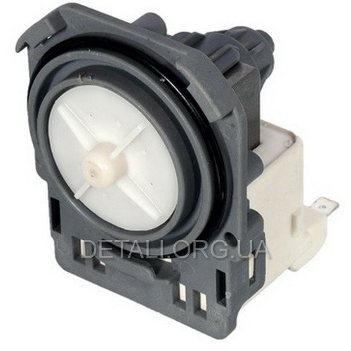 Насос сливной для стиральной машины Hanyu B20-6A01/Zanussi 4055250551 (3 защелки)