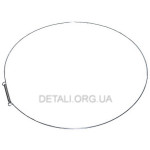 Хомут ущільнювача (гуми) для пральної машини LG 2W20017C/4861EN3004A (d2мм/D310мм) зовнішній