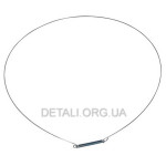 Хомут уплотнителя (резины) для стиральной машины Samsung DC91-12078D (d1,2/D335 мм) внешний