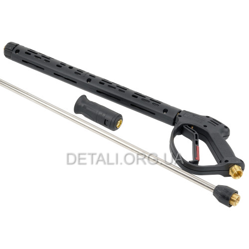 Пистолет мойки высокого давления резьба М22, MAX 280bar, MAX t160°C, MAX 30L/min