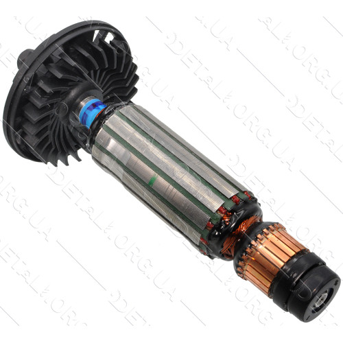 Якорь болгарки DeWalt DWE4050/4051 оригинал N181765 (171*29.5 посадка 6,5 + шестерня)