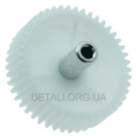Шестерня Moulinex MS-5775457 d82 h22 L72 вал 16мм шест.8мм 46 зуб прямо