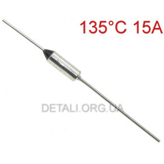 Термозапобіжник 135°C 15А250V RY01