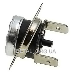 Термореле KSD 301 (140*C 10A, 250V) с кнопкой для утюгов и обогревателей