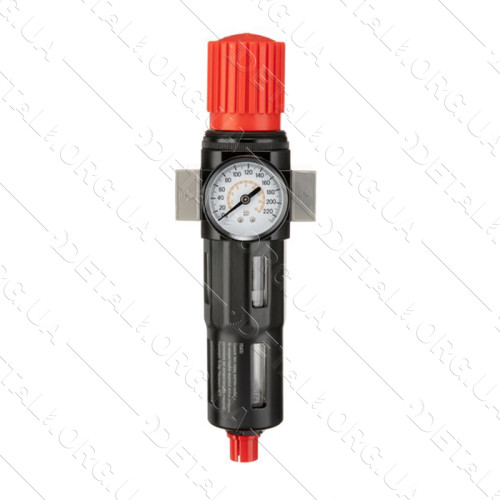 Фильтр для очистки воздуха в металлическом корпусе 1/2" INTERTOOL PT-1418