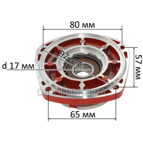 Фланець + підшипник 6203 болгарки Sparky MBA 2600PA HD оригінал 142273