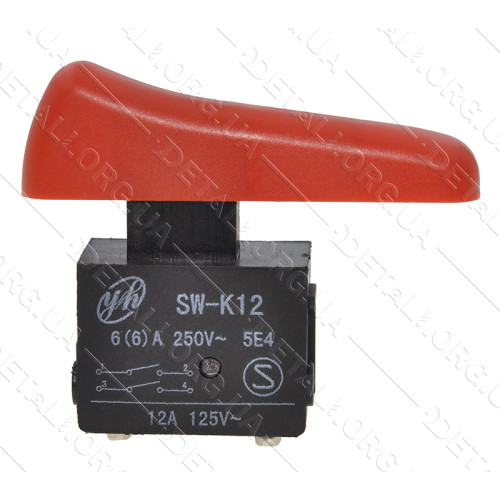 Кнопка болгарки УШМ Craft-Tec 125/007