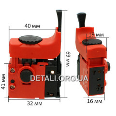 Кнопка дриля CROWN CT10128C / CT10129