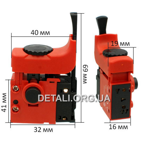 Кнопка дриля CROWN CT10128C / CT10129