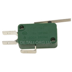 Мікроперемикач Daier KW1-103-3 (16A, 250VAC)