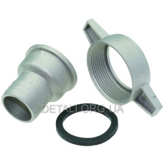 Переходная муфта мотопомпы c 2" на 1,5" (51мм на 37мм) 2